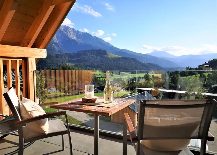 Panorama Apartment, 75qm, Balkon Und Sauna * Tauplitz